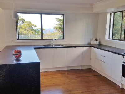 A spacious kitchen for the family